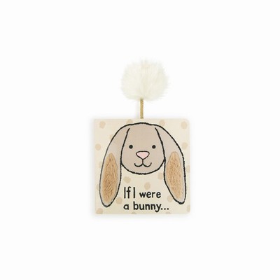 Jellycat If I Were A Bunny Board - Beige Books UK | 64087CROE